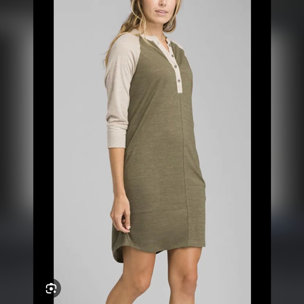 Prana Cozy Up Henley Dress